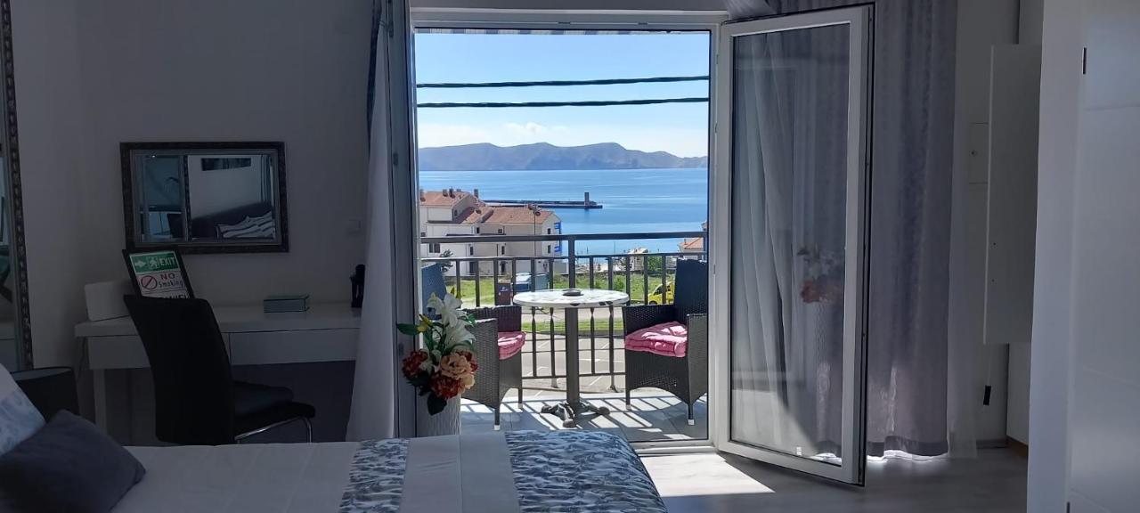 Beautyful Sea View 6 Luxury Studio Danijela 1 Senj  Ngoại thất bức ảnh